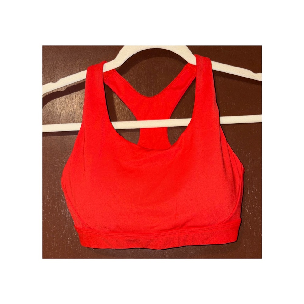 Athleta Sports Bra (Red Orange - XS)